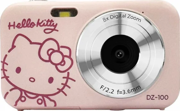 Skaitmeninis fotoaparatas Yashica DZ-100 Hello Kitty Pink