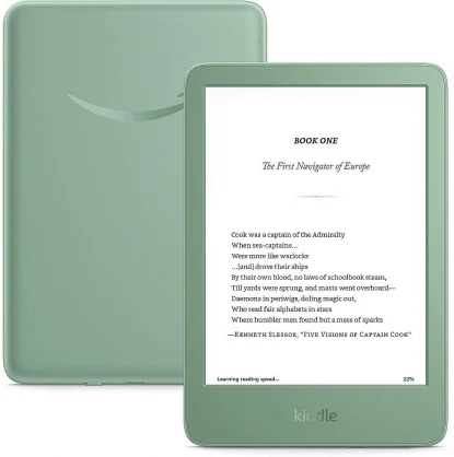 Skaityklė Amazon Kindle 6" 16GB 2024 11th Gen WiFi Green