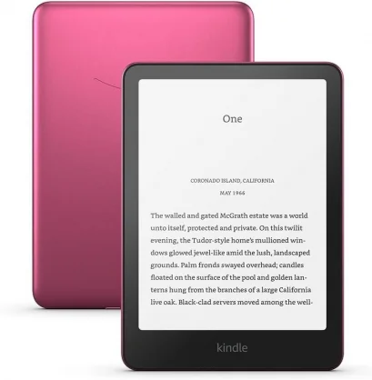 Skaityklė Amazon Kindle Paperwhite 2024 12th Gen Signature Edition Metallic Raspberry