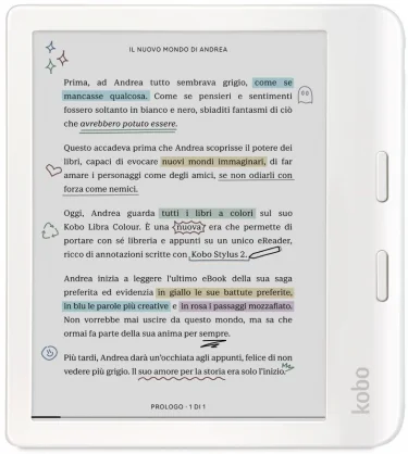 Skaityklė KOBO Libra Colour 7" 32GB White