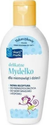 Skarb Matki Skarb Matki Delikatne mydełko dla niemowląt i dzieci 80ml