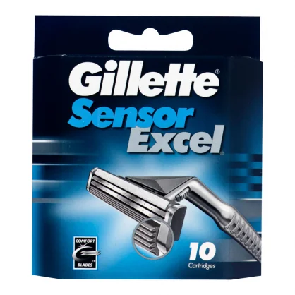 Skustuvas Gillette Sensor Excel 10 blades