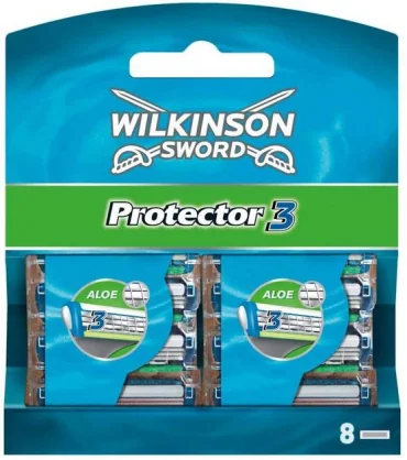Skustuvas Wilkinson Sword Protector 3 M 8 blades