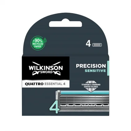 Skustuvas Wilkinson Sword Quattro Essential 4 M 4 blades
