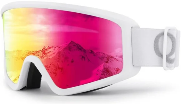 Slidinėjimo akiniai Qunature Ski Goggles Adults White