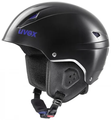 Slidinėjimo šalmas Uvex Eco Black 48-51 Matt/ Blue