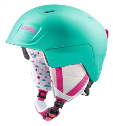 Slidinėjimo šalmas Uvex Manic Pro 46-50 Mint-Pink/ Met Matt
