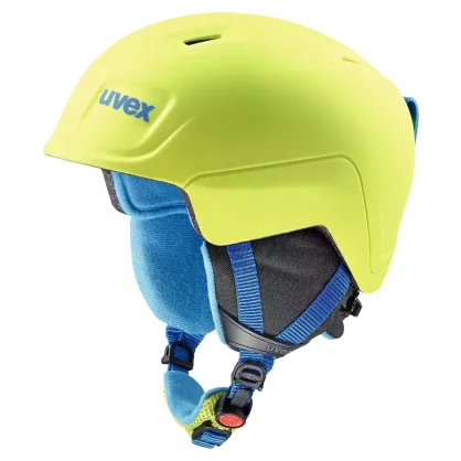 Slidinėjimo šalmas Uvex Manic Pro 51-55 Lime-Blue/ Met Matt