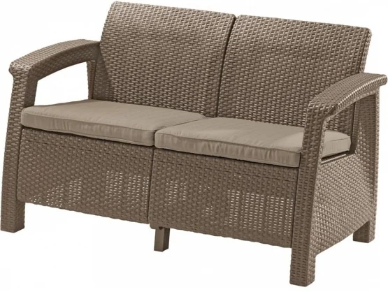 Sodo sofa Keter Corfu Love Seat Bėžinis