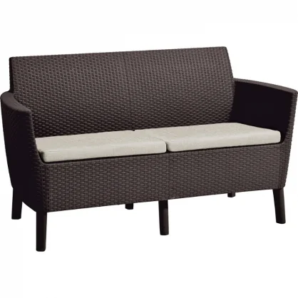 Sodo sofa Keter Salemo 2 Seater Sofa brown