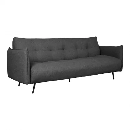 Sofa Evelekt Sofa bed LANDER 3-seater, dark grey