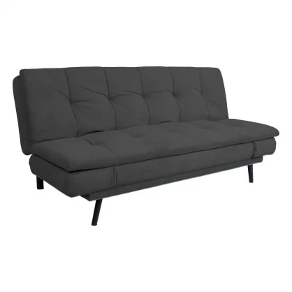 Sofa Evelekt Sofa bed ROXY 189x88xH91cm, dark grey