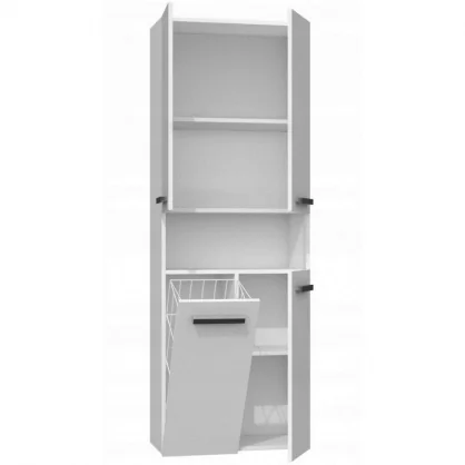 Spintelė TOP E SHOP Topeshop Słupek Nel 60cm biały (NEL 1K DK BPOŁ KPL)