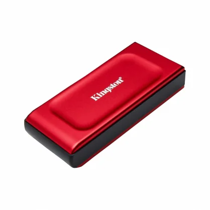 SSD diskas Kingston XS1000 Red 2TB USB 3.2 Gen2x2