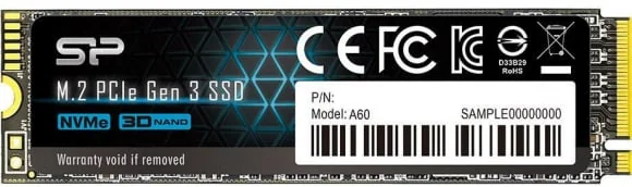 SSD diskas Silicon Power P34A60 1TB M.2 PCIe Gen3 x4 NVMe