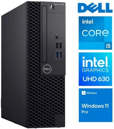 Stacionarus kompiuteris Dell OptiPlex 3060 SFF i3-8100 16GB 512SSD M.2 NVME Win11Pro ReNew