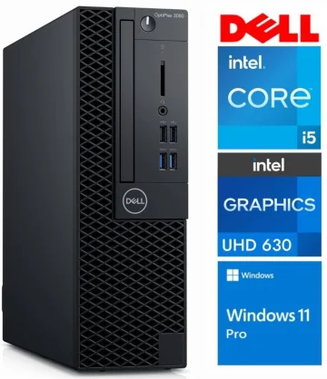 Stacionarus kompiuteris Dell OptiPlex 3060 SFF i5-8400 16GB 512SSD M.2 NVME W11Pro ReNew