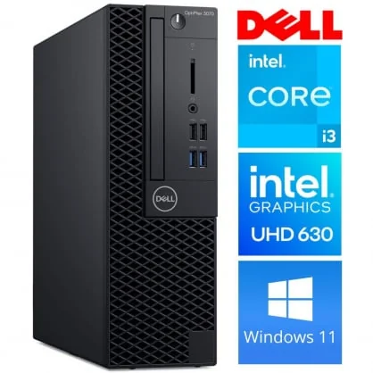 Stacionarus kompiuteris Dell OptiPlex 3070 SFF i3-9100 32GB 256SSD W11Pro ReNew