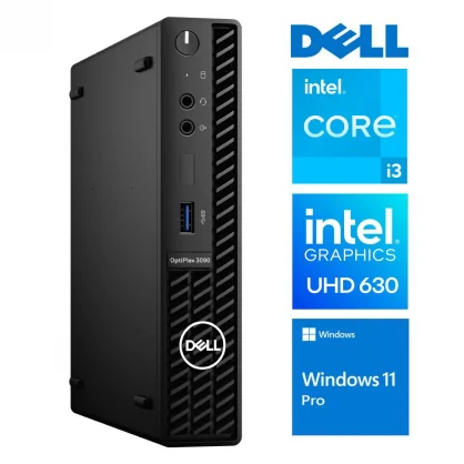 Stacionarus kompiuteris Dell OptiPlex 3090 Micro i3-10100 8GB 256SSD WiFi Win11Pro ReNew