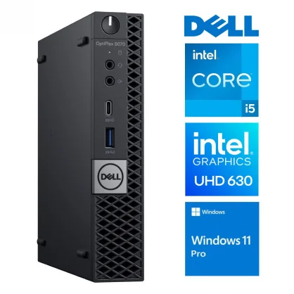 Stacionarus kompiuteris Dell OptiPlex 5070 Micro i5-9500T 8GB 512SSD WiFi Win11Pro ReNew