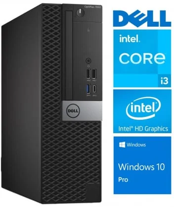 Stacionarus kompiuteris Dell OptiPlex 7050 SFF i3-7100 16GB 256SSD M.2 NVME W10Pro ReNew