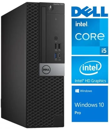 Stacionarus kompiuteris Dell OptiPlex 7050 SFF i5-7500 16GB 256SSD M.2 NVME W10Pro ReNew