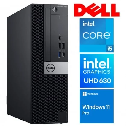 Stacionarus kompiuteris Dell OptiPlex 7060 SFF i5-9500 16GB 512SSD M.2 NVME W11Pro ReNew