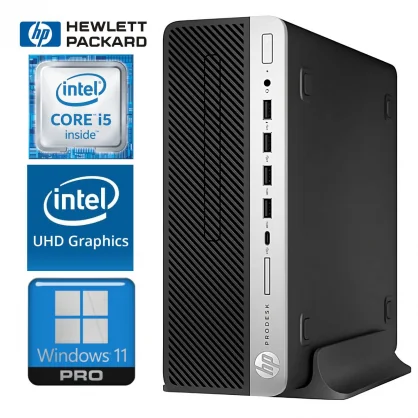 Stacionarus kompiuteris HP 600 G5 SFF i5-9500 32GB 512SSD M.2 NVME WIN11Pro ReNew