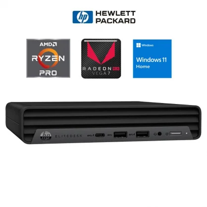Stacionarus kompiuteris HP EliteDesk 805G8 Mini Ryzen 5 PRO 5650G 8GB 512SSD WiFi Win11 ReNew