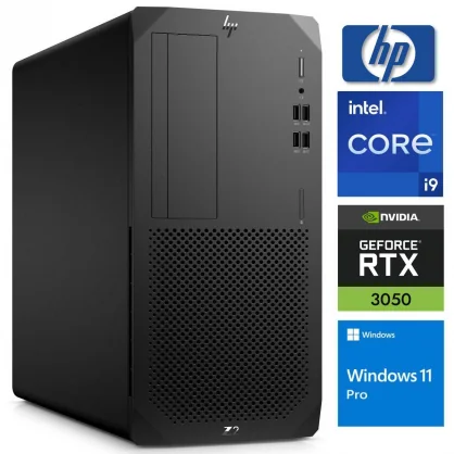 Stacionarus kompiuteris HP Z2 G8 Tower i9-11900 16GB 256SSD RTX3050 6GB Win11Pro ReNew
