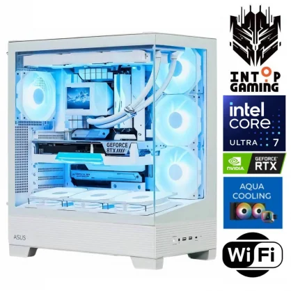 Stacionarus kompiuteris INTOP AQUA Ultra 7 270K Plus 32GB 1TB SSD RTX5070 12GB WiFi no-OS ASW