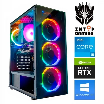 Stacionarus kompiuteris INTOP i5-12400F 16GB 1TB SSD RTX3050 6GB WIN11 GFB
