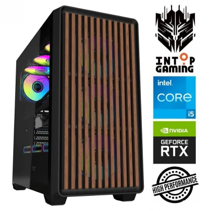 Stacionarus kompiuteris INTOP i5-12400F 16GB 250SSD RTX5060 8GB no-OS DWD