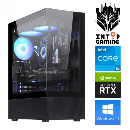 Stacionarus kompiuteris INTOP i5-12400F 16GB 500SSD RTX3050 6GB WIN11 DK