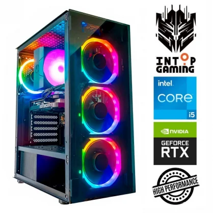 Stacionarus kompiuteris INTOP i5-14400F 16GB 500SSD RTX3050 6GB no-OS GFB