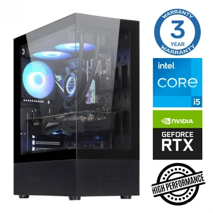 Stacionarus kompiuteris INTOP i5-14400F 32GB 1TB SSD RTX5070 12 GB no-OS