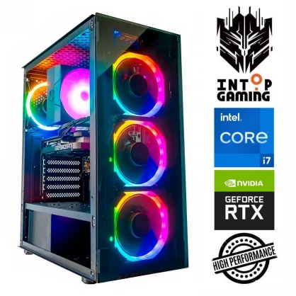 Stacionarus kompiuteris INTOP i7-12700F 16GB 1TB SSD RTX3050 6GB no-OS GFB