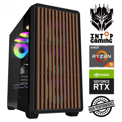Stacionarus kompiuteris INTOP Ryzen 5 5500 16GB 250SSD RTX5060 8GB no-OS DWD