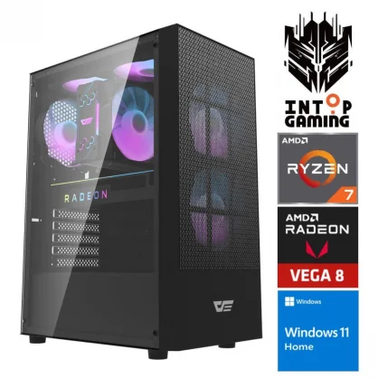 Stacionarus kompiuteris INTOP Ryzen 7 5700G 8GB 250SSD Radeon RX Vega 8 WIN11 DA2