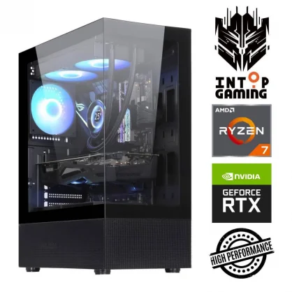 Stacionarus kompiuteris INTOP Ryzen 7 5700X 16GB 250SSD RTX5060 8GB no-OS DK