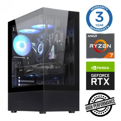Stacionarus kompiuteris INTOP Ryzen 7 5700X 32GB 250SSD RTX3050 6GB no -OS