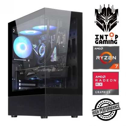 Stacionarus kompiuteris INTOP Ryzen 7 5700X 32GB 500SSD RX580 8GB no-OS DK