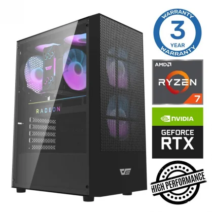 Stacionarus kompiuteris INTOP Ryzen7 5700X 16GB 250 SSD RTX3050 6GB no-OS
