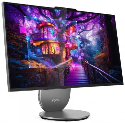 Stacionarus kompiuteris Lenovo Yoga AIO 27IAH10 27" QHD IPS U5-125H 16GB 1SSD ENG W11 Grey F0J2002HNT