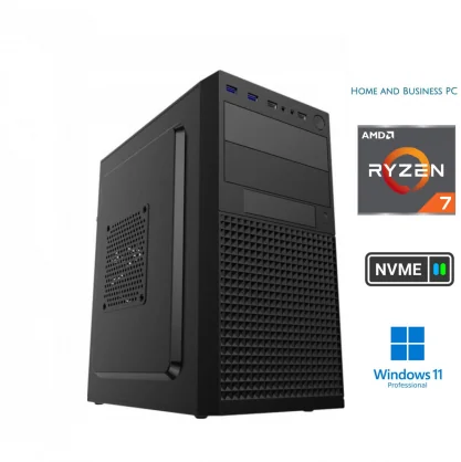 Stacionarus kompiuteris MDATA BUSINESS Ryzen 7 5700G 16GB 2TB SSD Windows 11 Pro