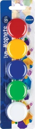 Stalo priedai CENTRUM Centrum MAGNESY CENTRUM 35MM MIX 5 SZT. 82714