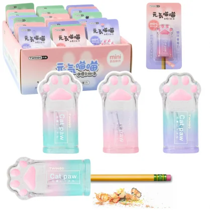 Stalo priedai LEAN Pencil sharpener Cat®s paw for thin pencils