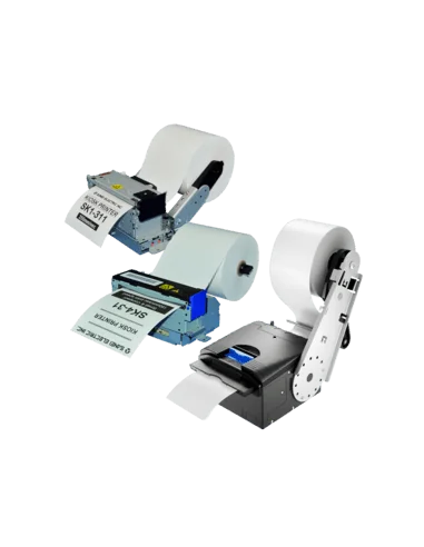 Star Sanei SK5-31UD-LQW-H-SP3, 8 dots/mm (203 dpi), cutter, presenter, USB, RS232