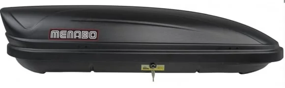 Stogo bagažinė MENABO Marathon Car Roof box 400 Liters Matt black