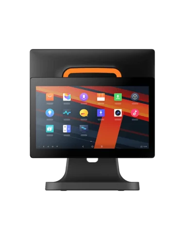 Sunmi T2s Lite, 39.6 cm (15,6), Full HD, CD, USB, RS232, BT, Ethernet, Wi-Fi, Android, black, orange